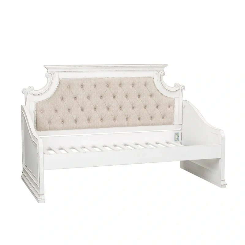 Antique White Twin Daybed without Trundle