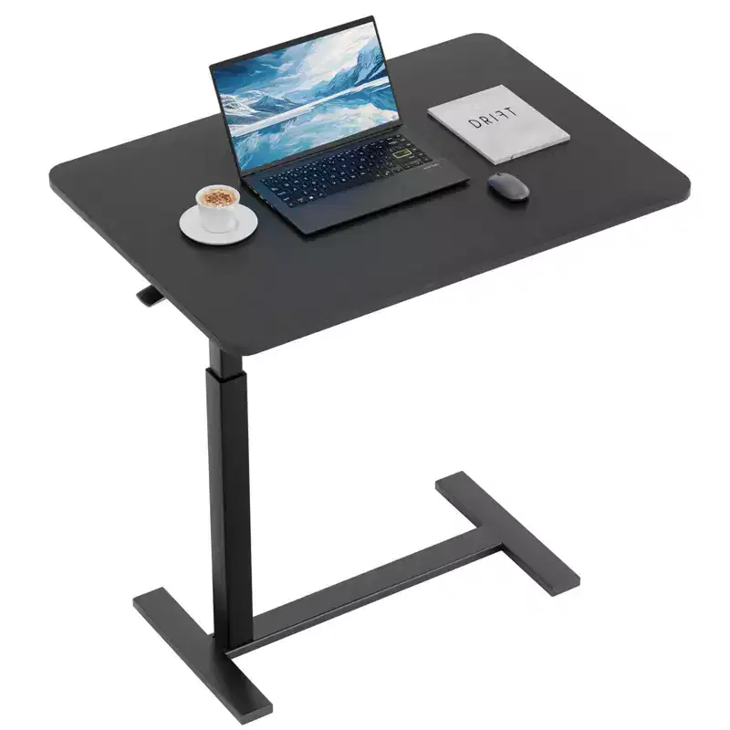 Adjustable Mobile Bed Table, Multifunctional Computer Desk, Portable Mobile Standing Table