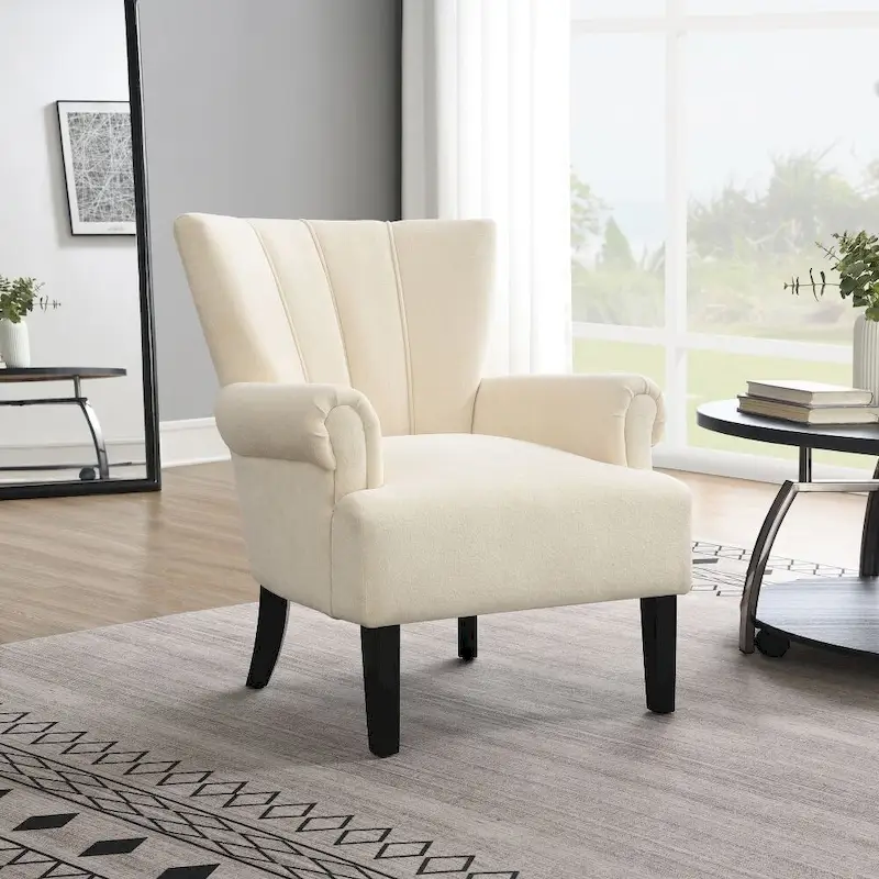 Modern Fabric Accent Living Room Chairs
