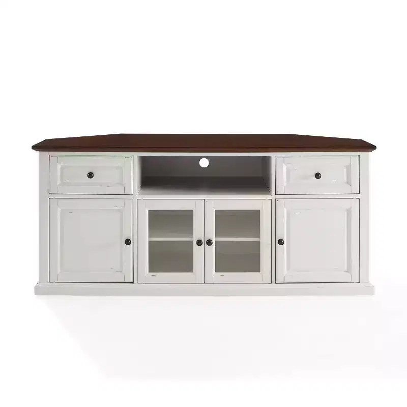 Corner TV Stand for TVs up to 65