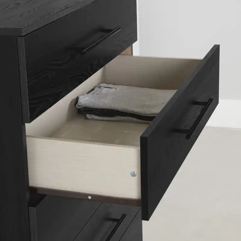5-Drawer Chest - Black Oak
