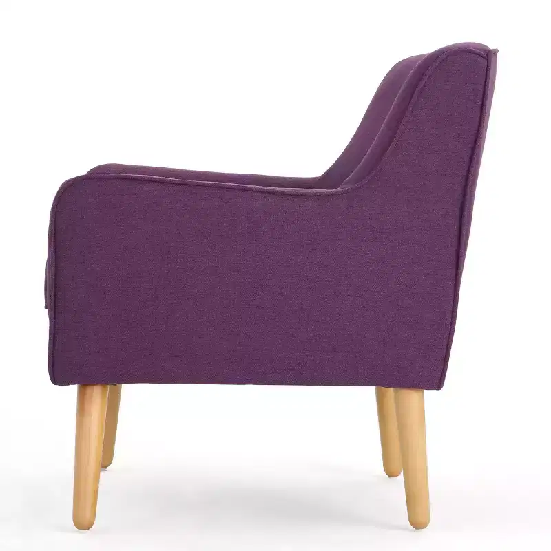 Christopher Knight Home Calix Mid-Century Modern Button Tufted Upholstered Accent Chair