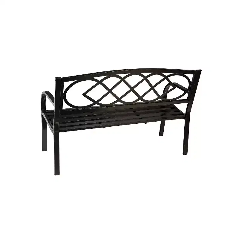 Evergreen Celtic Knot Garden Bench