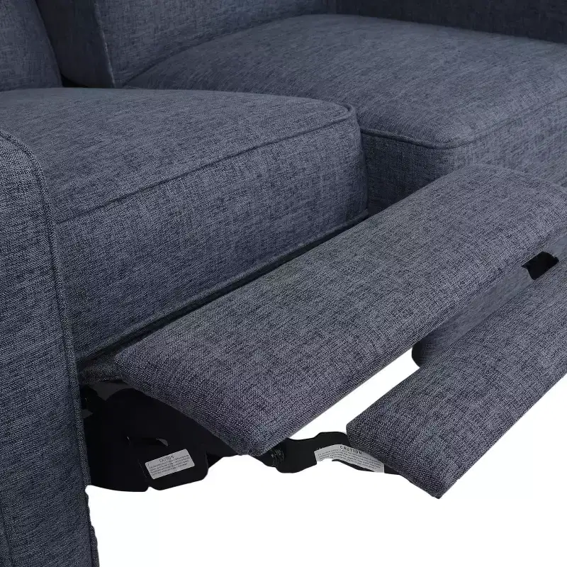 Christopher Knight Home Denison Upholstered Tufted Loveseat Pushback Recliner