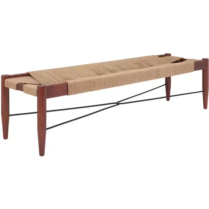 Arcana Jute Bench - BCH1002 - Safavieh