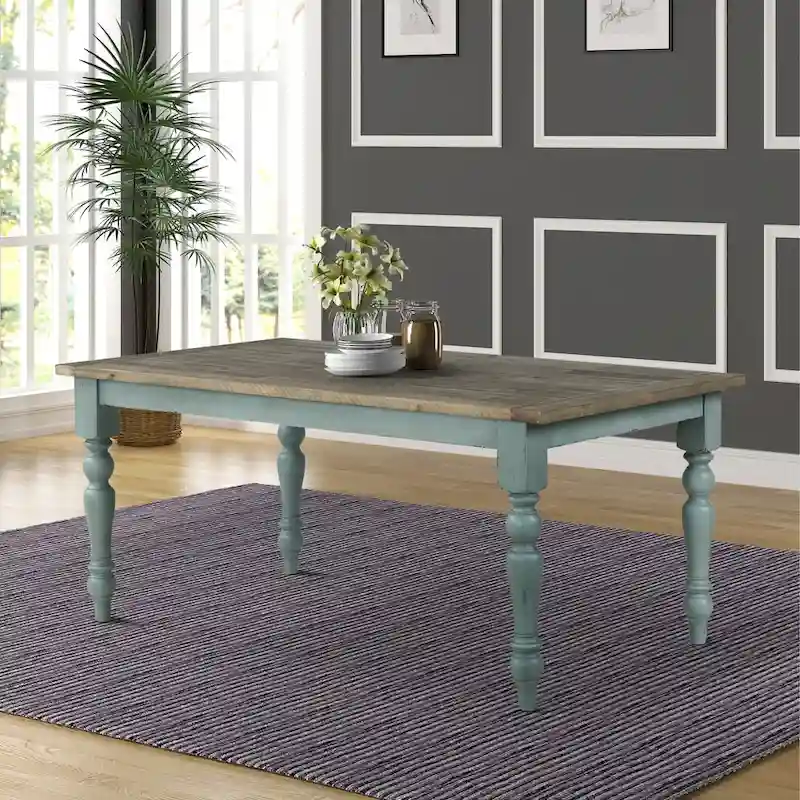 47.2-Inch Wood Computer Desk with 2 Drawers — 4 Colors