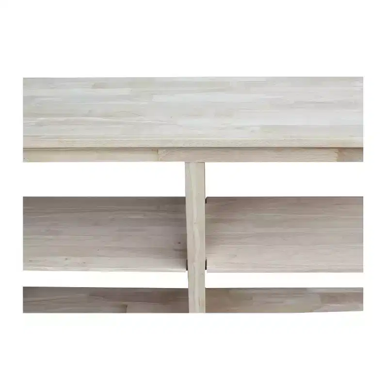 Hampton Sofa Server Table with Shelves - International Concepts