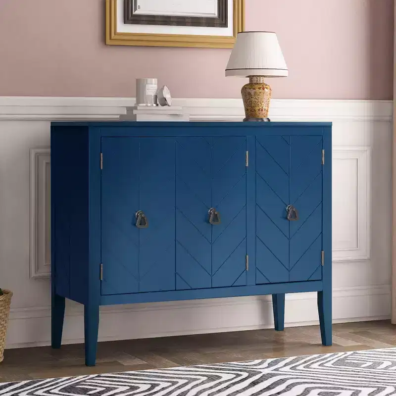Accent Storage Cabinet with Adjustable Shelf-ModernLuxe
