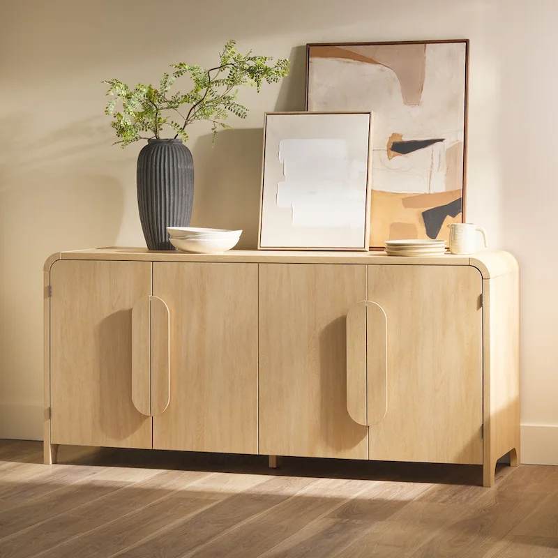 Middlebrook Modern 64-inch Sideboard with Rounded Edges