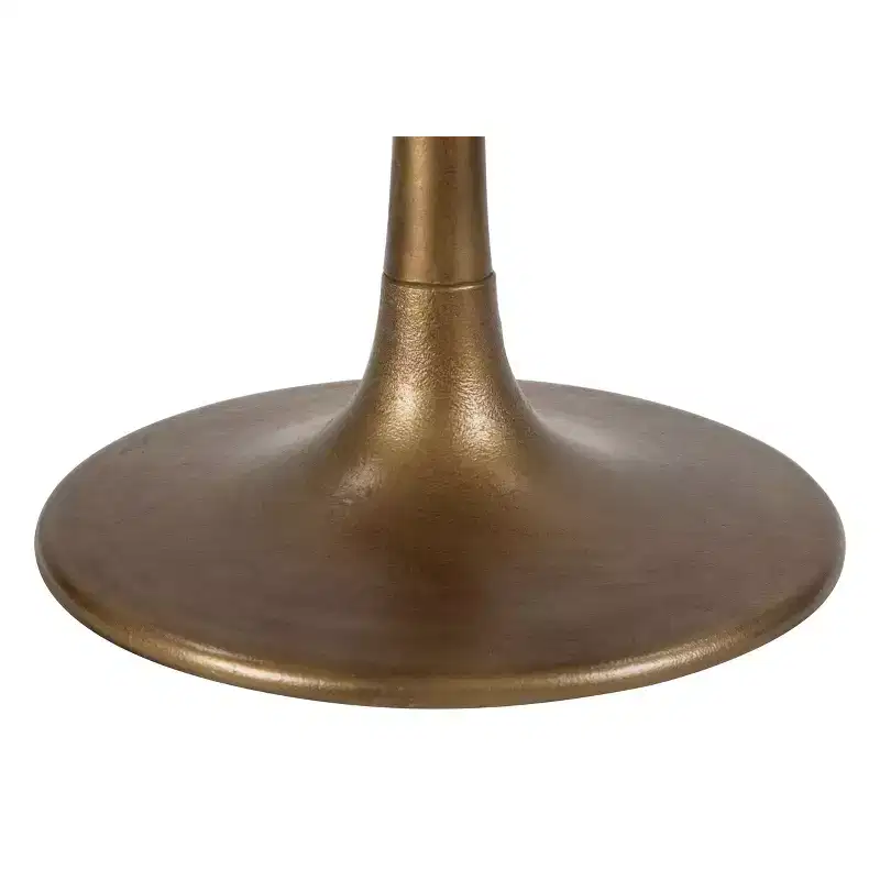 Dining Table White/Gold - ZM Home