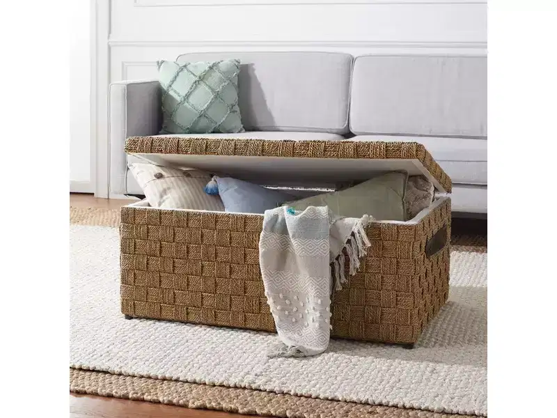Ashban Trunk - SEA7036 - Natural - Safavieh