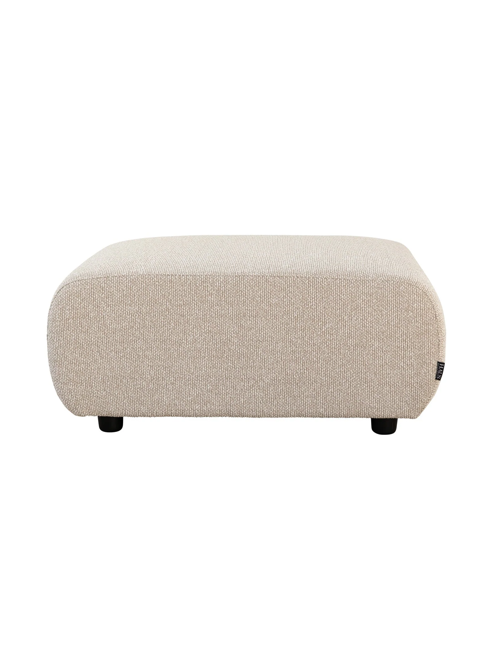 Modern Fabric Ottoman for Living Room