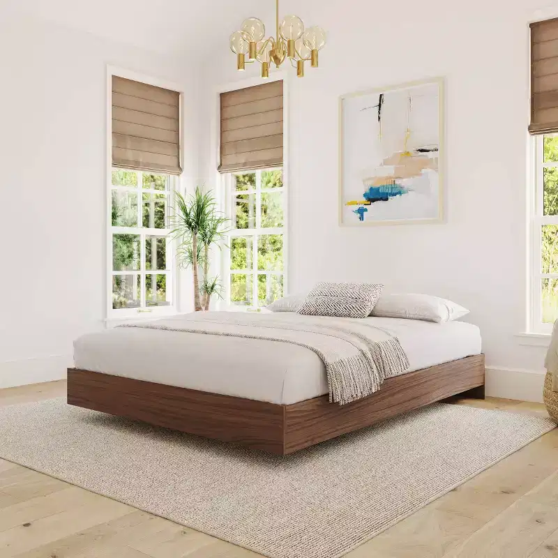 Platform Bed Walnut