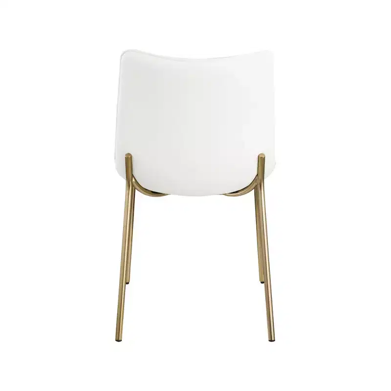 Meridian Furniture,Isla Vegan Leather Dining Chair, Set of 2