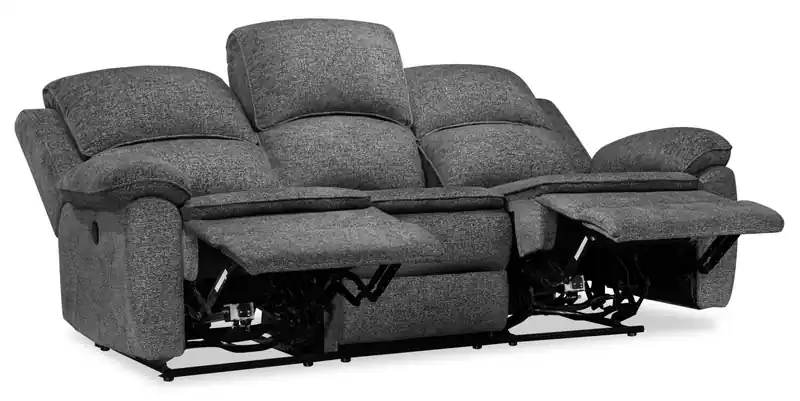 82 Chenille Fabric Power Reclining Sofa