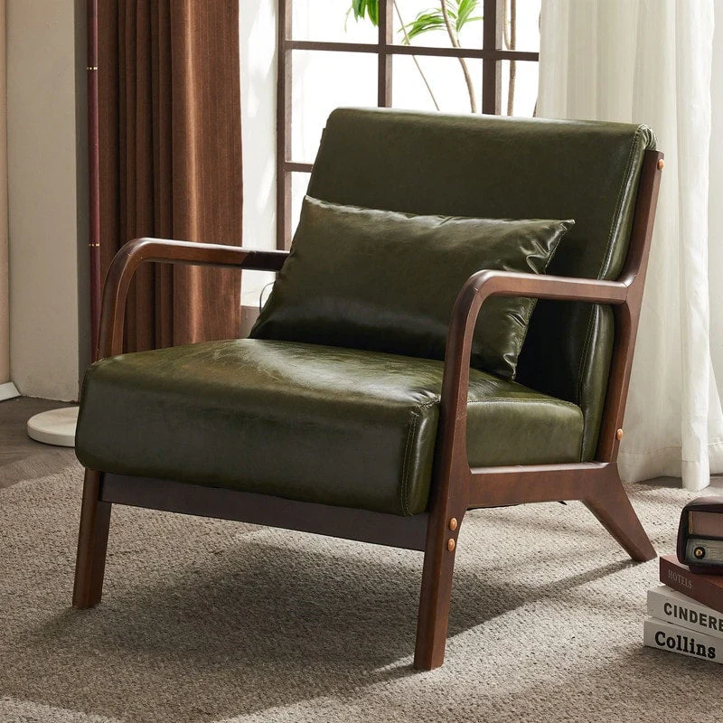 Mid Century Modern Upholstered Accent Chair