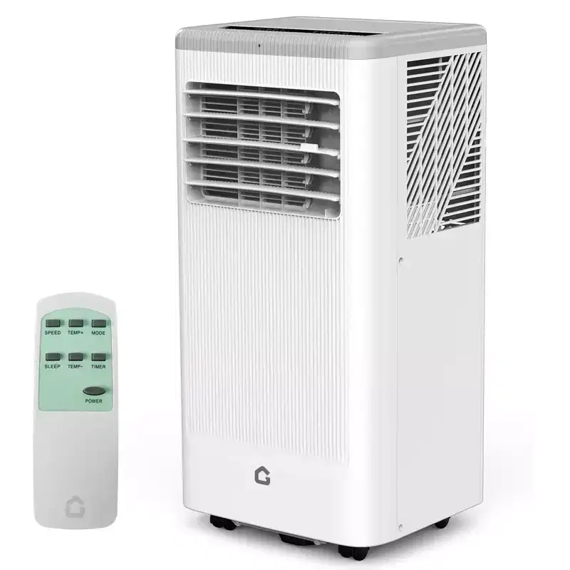 8,000 BTU Portable Air Conditioner,Portable AC Unit for Bedroom up to 350 Sq. Ft, Cooling, Dehumidifier, Floor Standing Air Conditioner, 24H Timer
