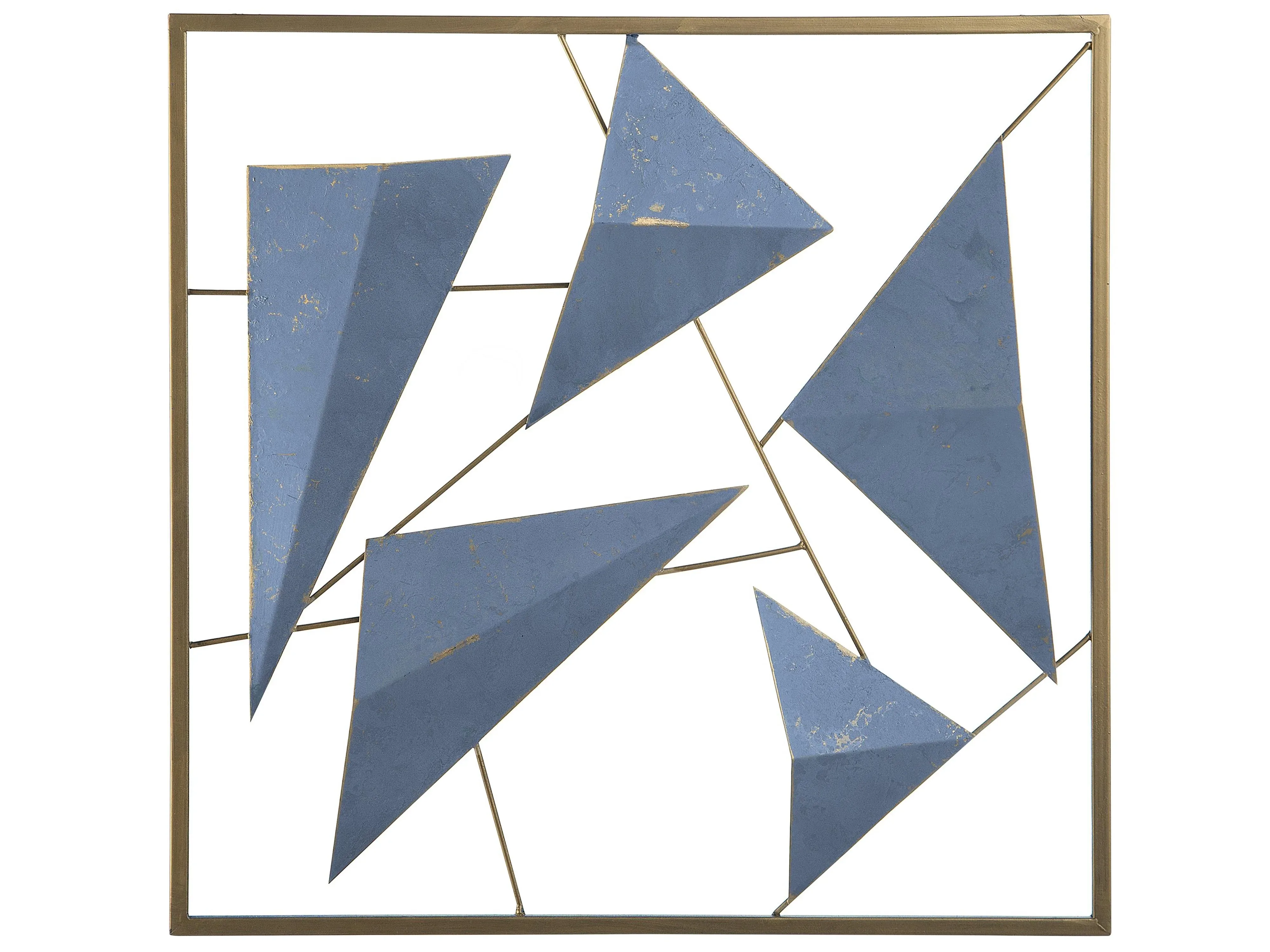 Decorazione da parete Metallo 50 cm Blu