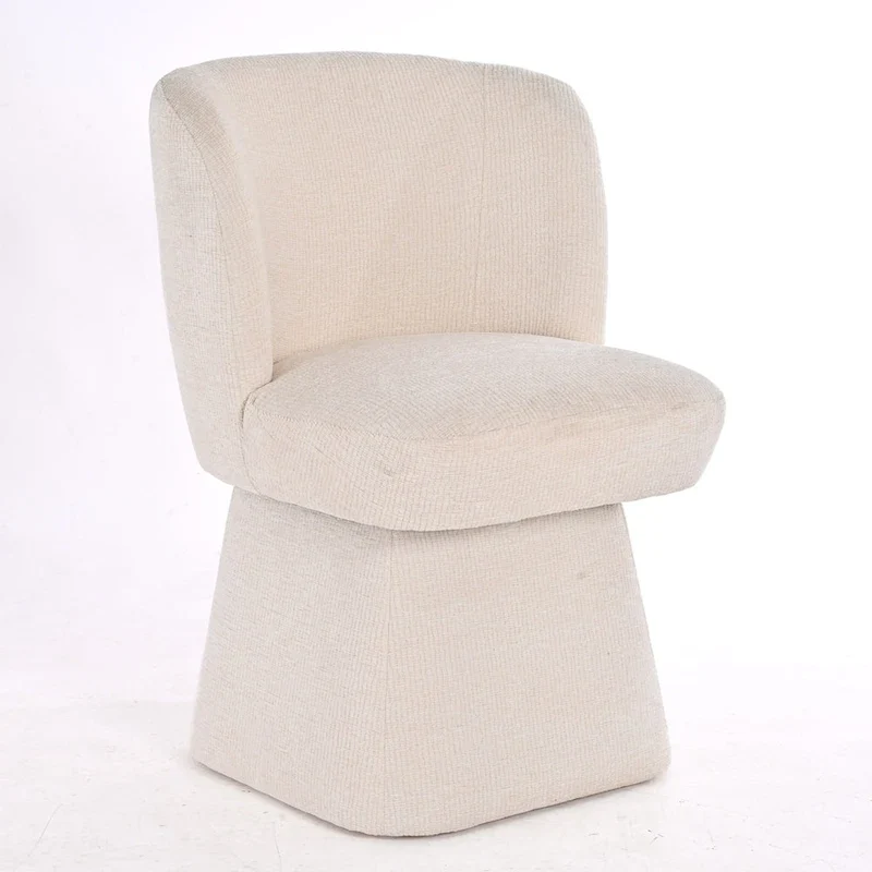 Fabric Upholstered Dining Chairs Set of 2