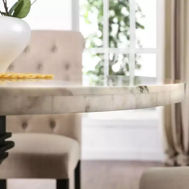 5pc Buckley Dining Set - HOMES: Inside + Out: Marble Top
