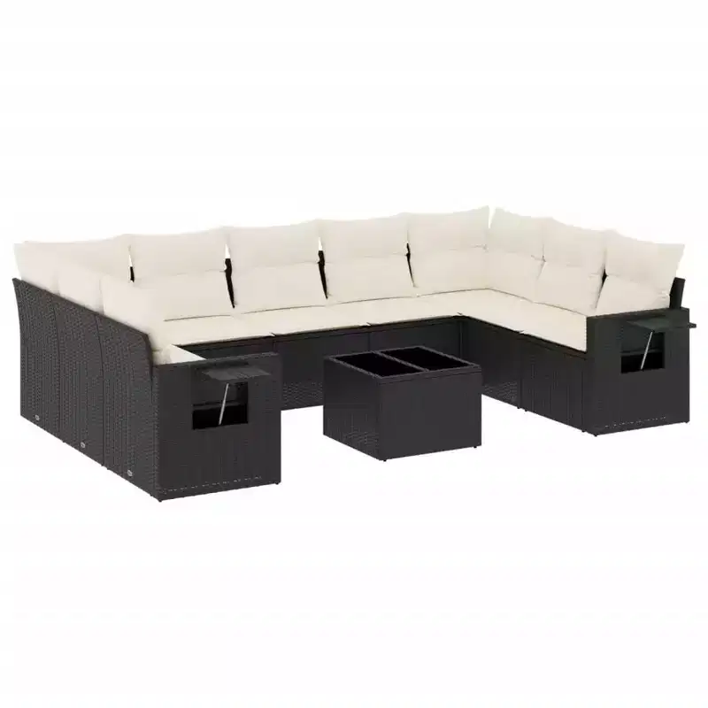 vidaXL Garden Sofa Set with Cushions in Multiple Colors