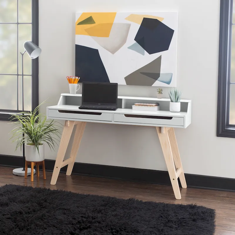 Seneca Two Drawer Desk