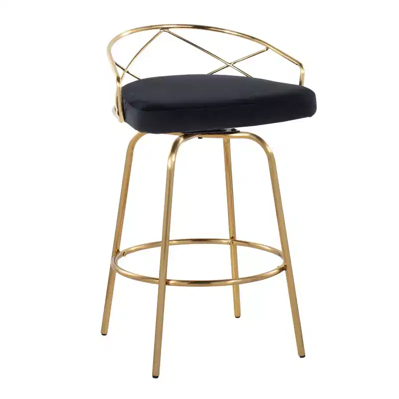 Set of 2 Charlotte Counter Height Barstools