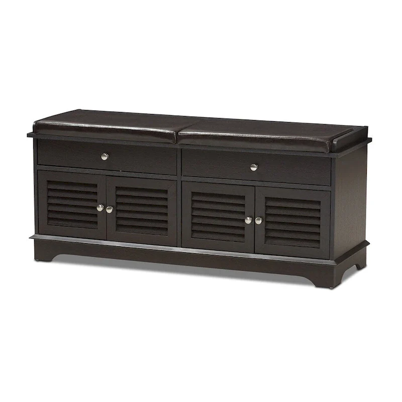 Foldable Rolling Wooden Kitchen Cart with 3 Tiers