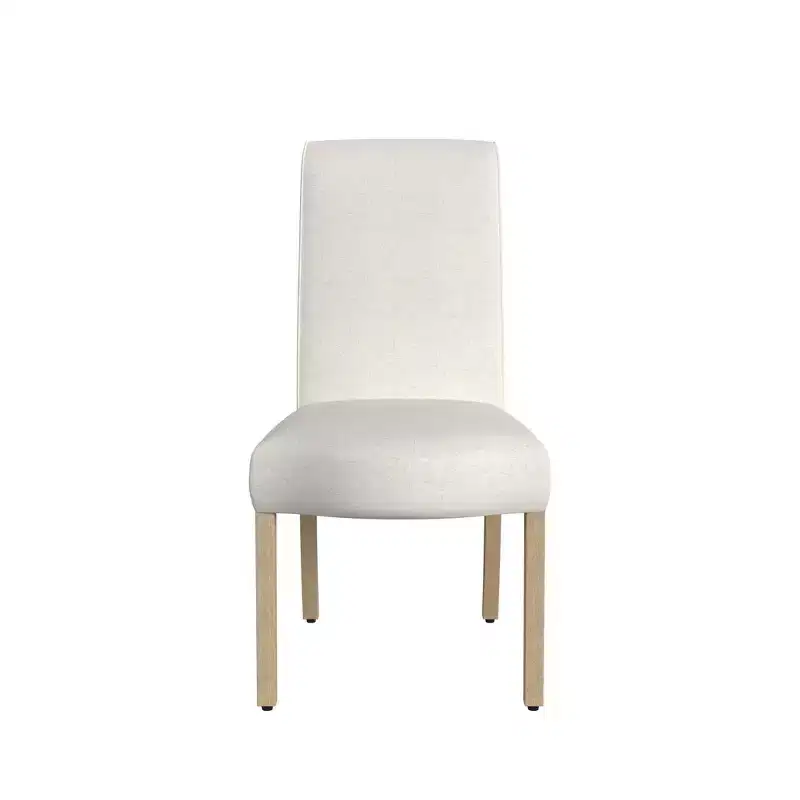 Set of 2 Scalloped Detail Dining Chairs - HomePop