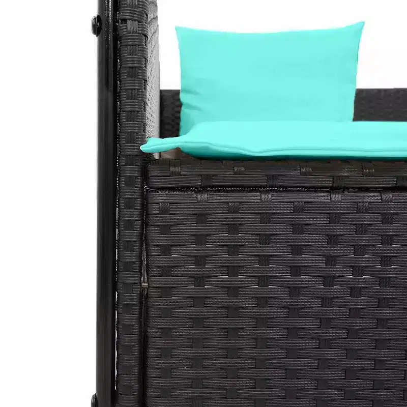 vidaXL Patio Double Sun Lounger