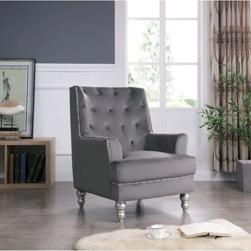 Pamona Velvet Chair