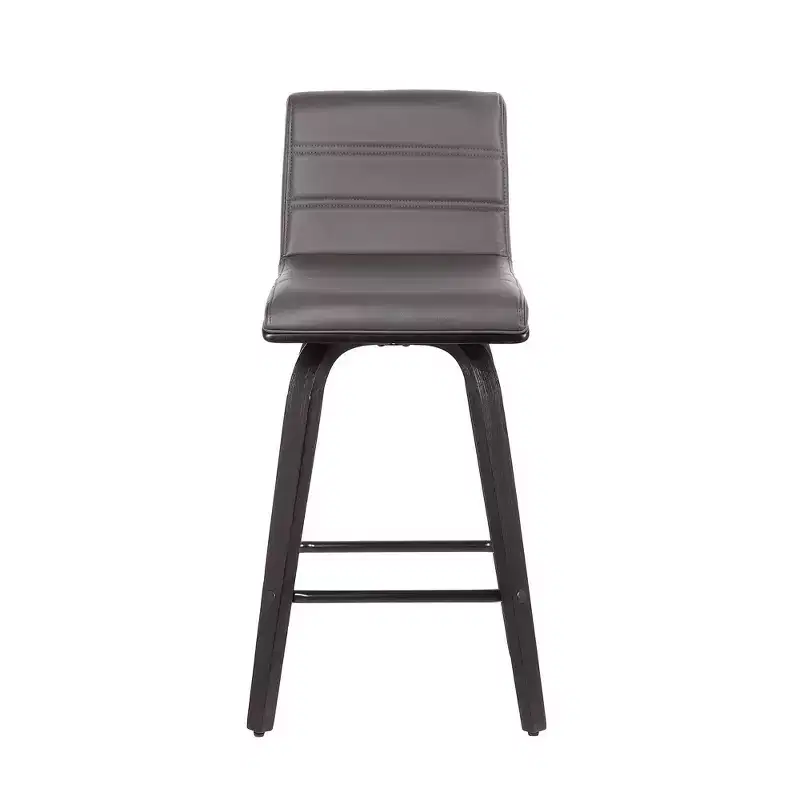 26 Vienna Faux Leather Counter Height Barstool - Armen Living
