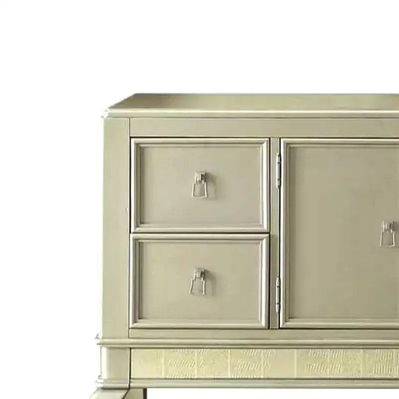 Acme Furniture Francesca Decorative Storage Cabinet Champagne