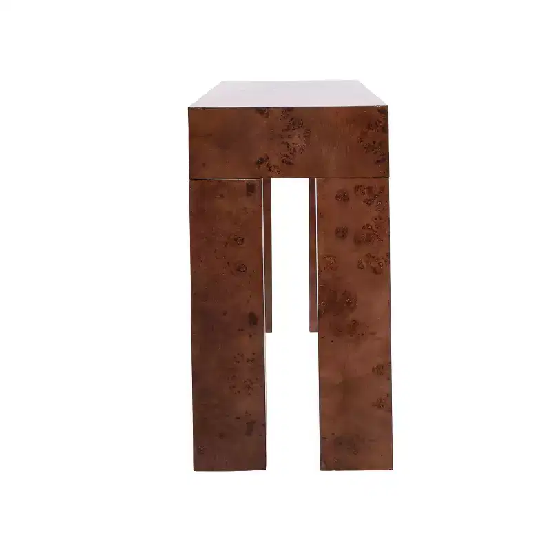 Christopher Knight Home Devika Modern Wooden Console Table with Open Shelf