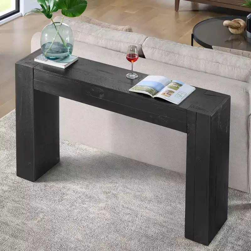Stockyard Solid Wood Console Table 56 Inch