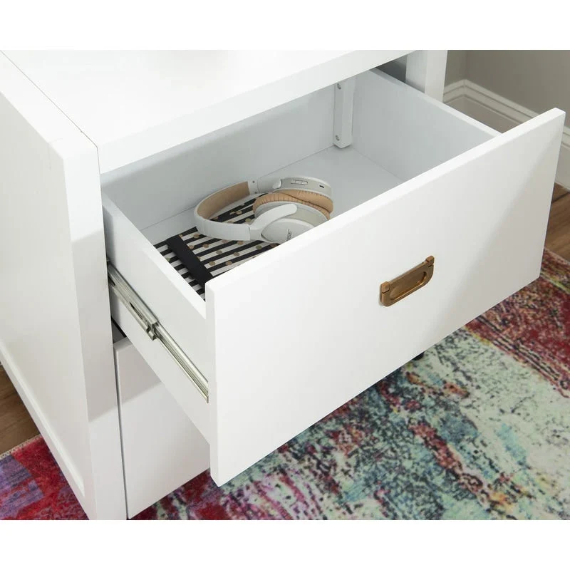 Poppy Rolling File Cabinet