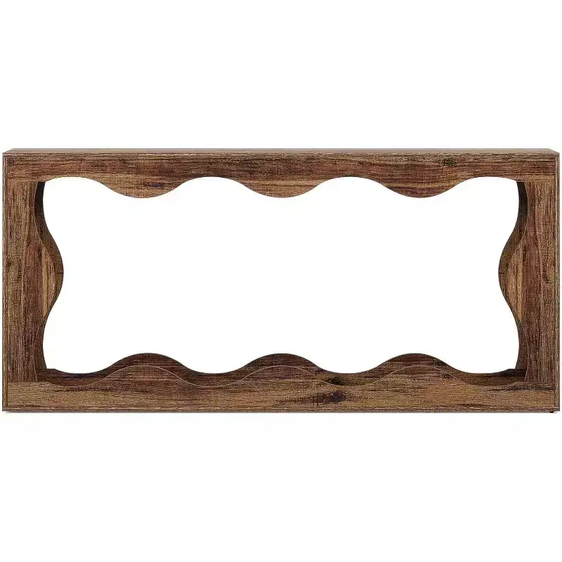 Lantine 63 Inches Farmhouse Console Table with Storage
