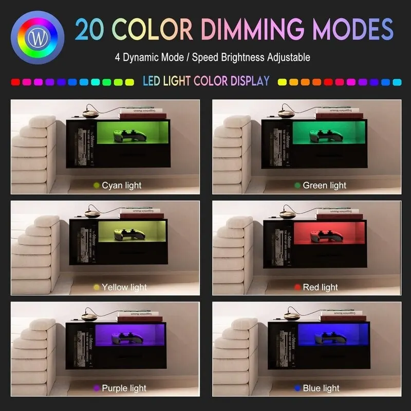 Floating Nightstand