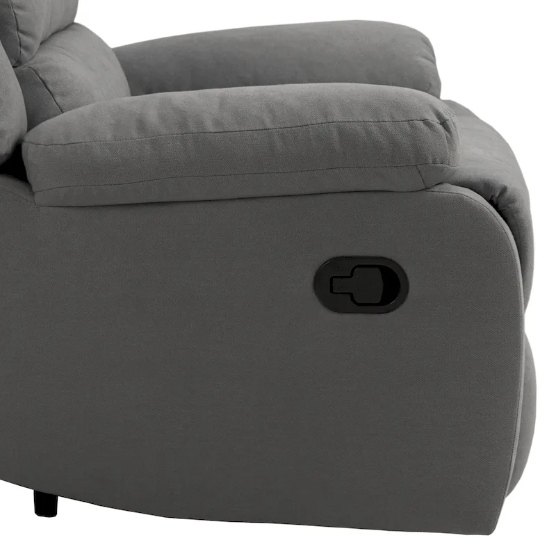2 Set Classic and Traditional Manual Recliner Chair