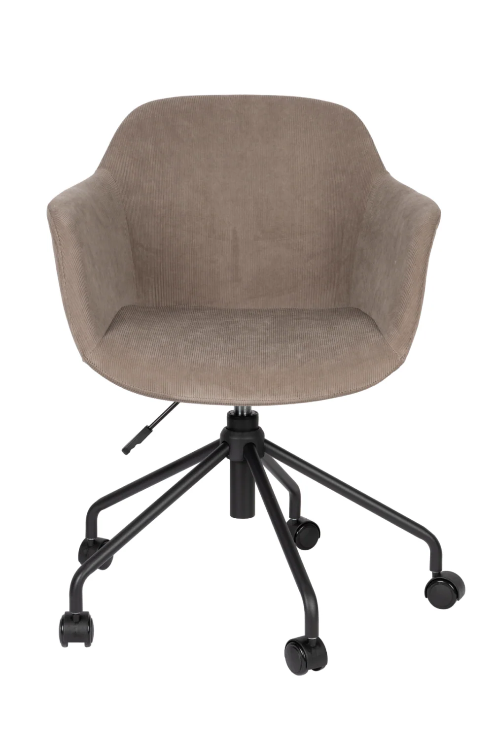 Upholstered Swivel Office Armchair