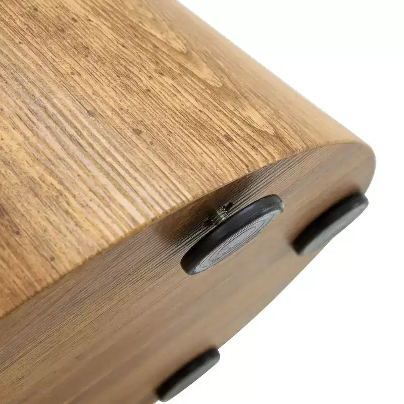 23 Wooden Round Pedestal Coffee Table