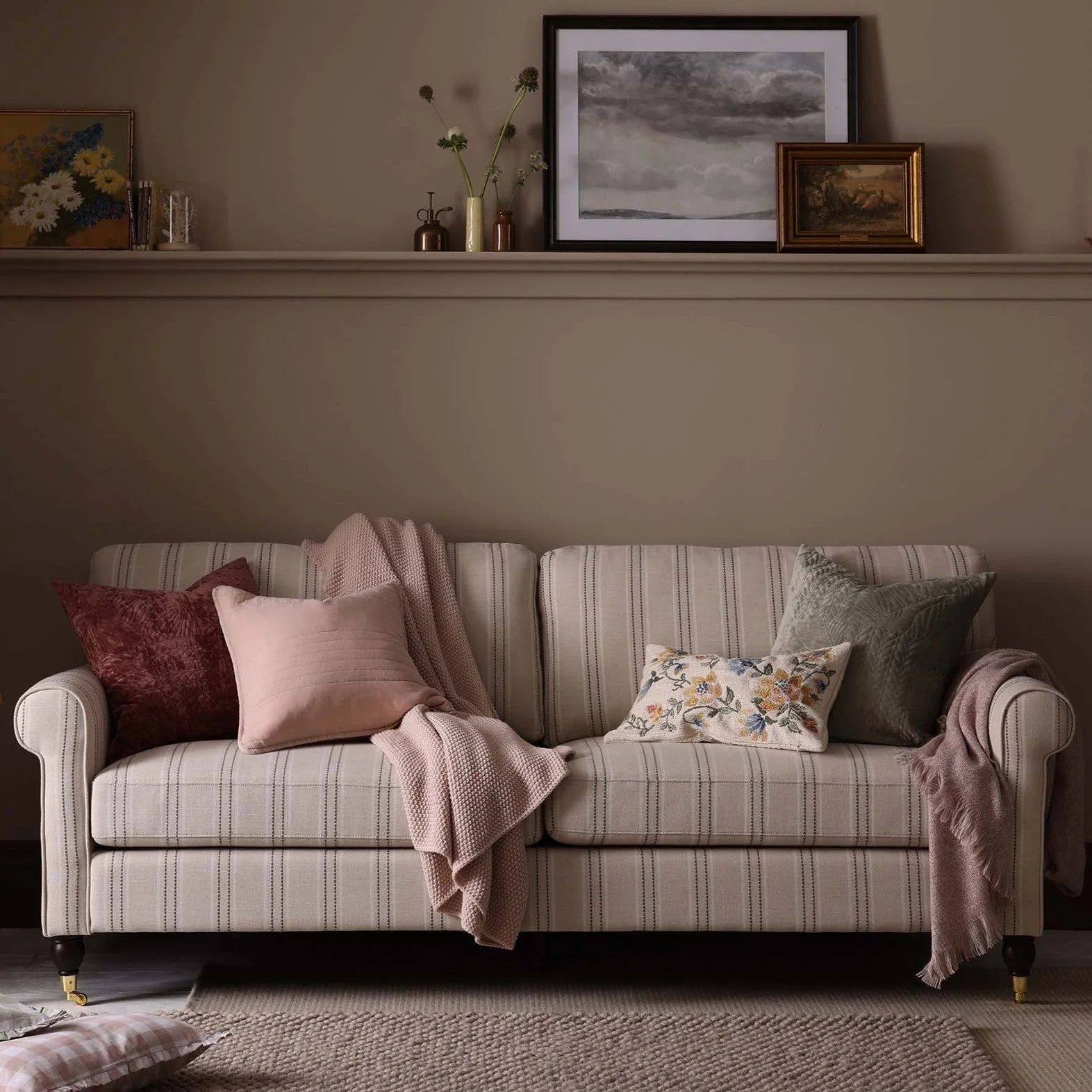 3 Seater Sofa - Stripe