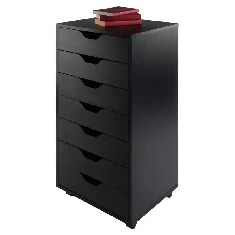 7 Drawer Cabinet with Casters -