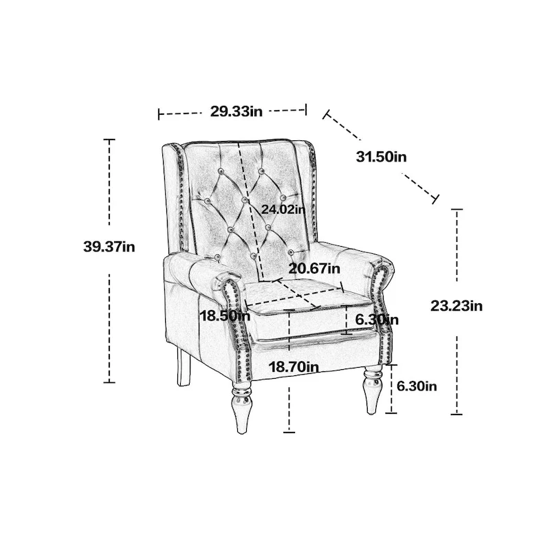 Modern Accent Chair Lounge Chair
