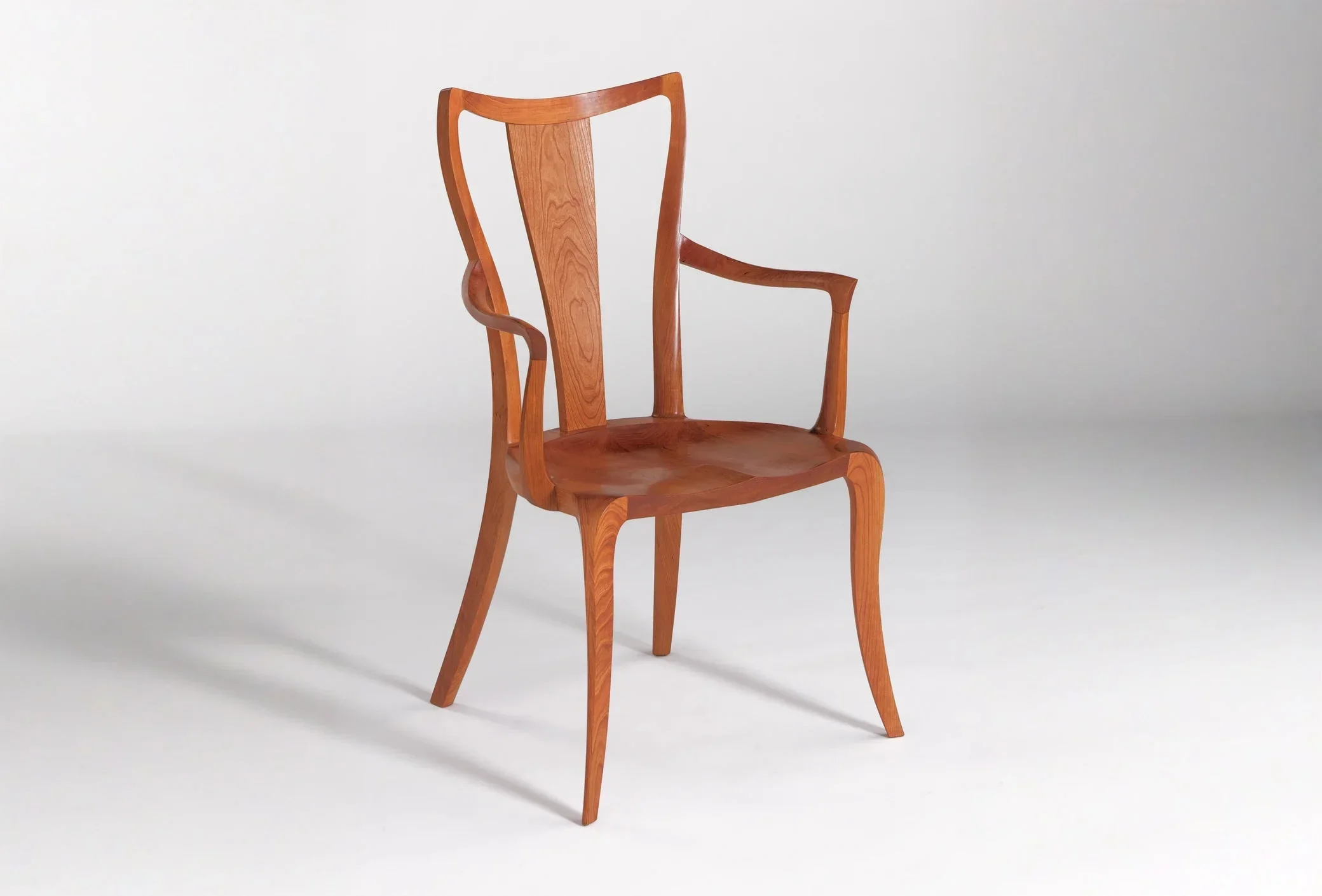 Arm Chair - There are few straight lines found in the Arm Chair ¨C and that's by design.