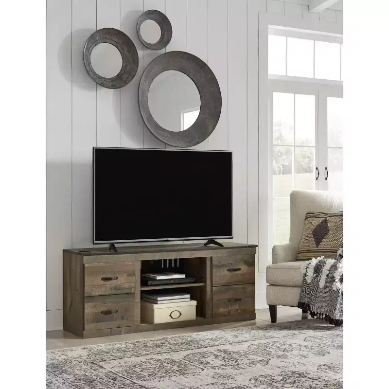 60" Trinell TV Stand for TVs up to 65" with Storage & Cable Management - Signature Design by Ashley