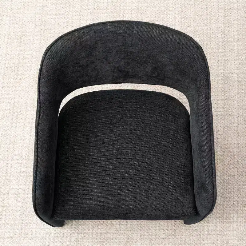 8-Piece Modern Dining Chairs, Fully Upholstered Fabric Kitchen Seating, Dining Room Chairs with Integrated Armrest and Leg Design