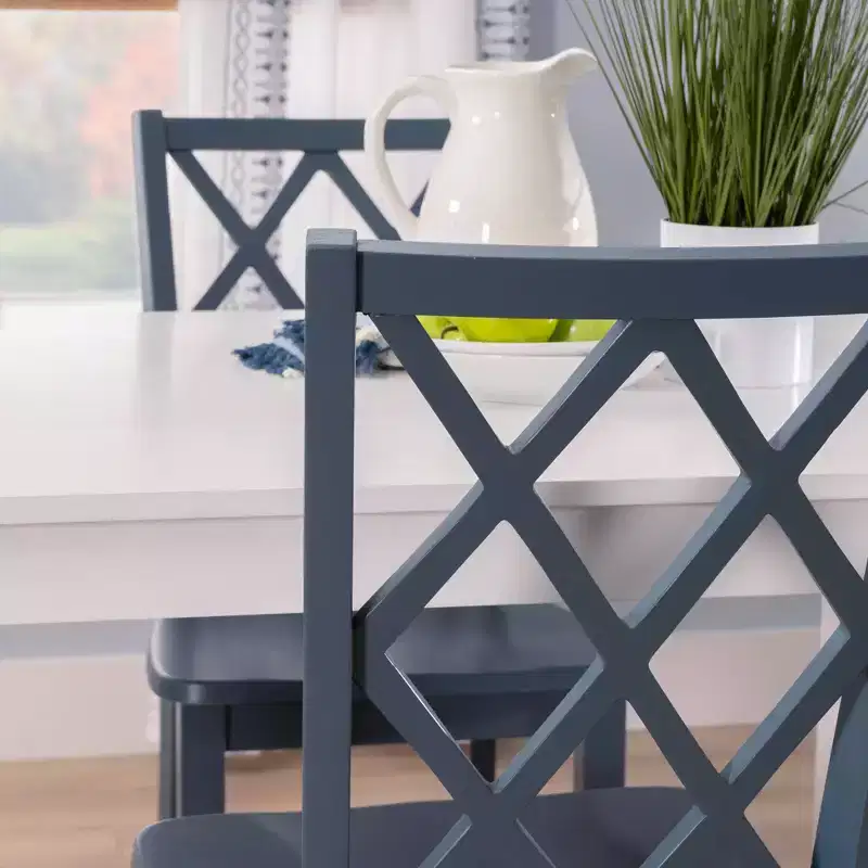 Powell 5pc Shelby Rectangle Counter Height Dining Set Graphite