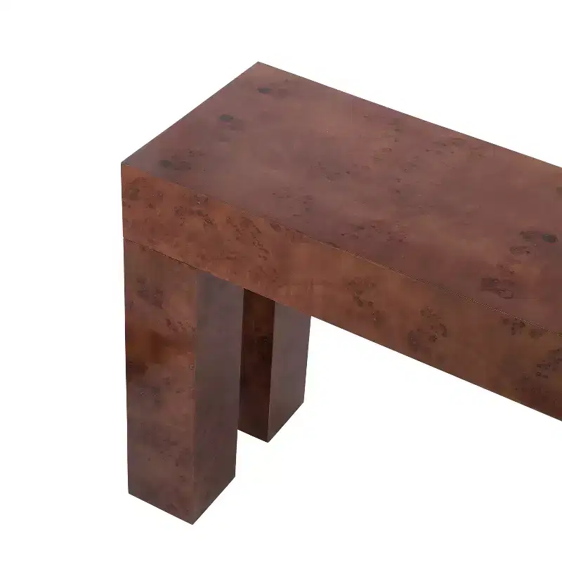 Christopher Knight Home Devika Modern Wooden Console Table with Open Shelf