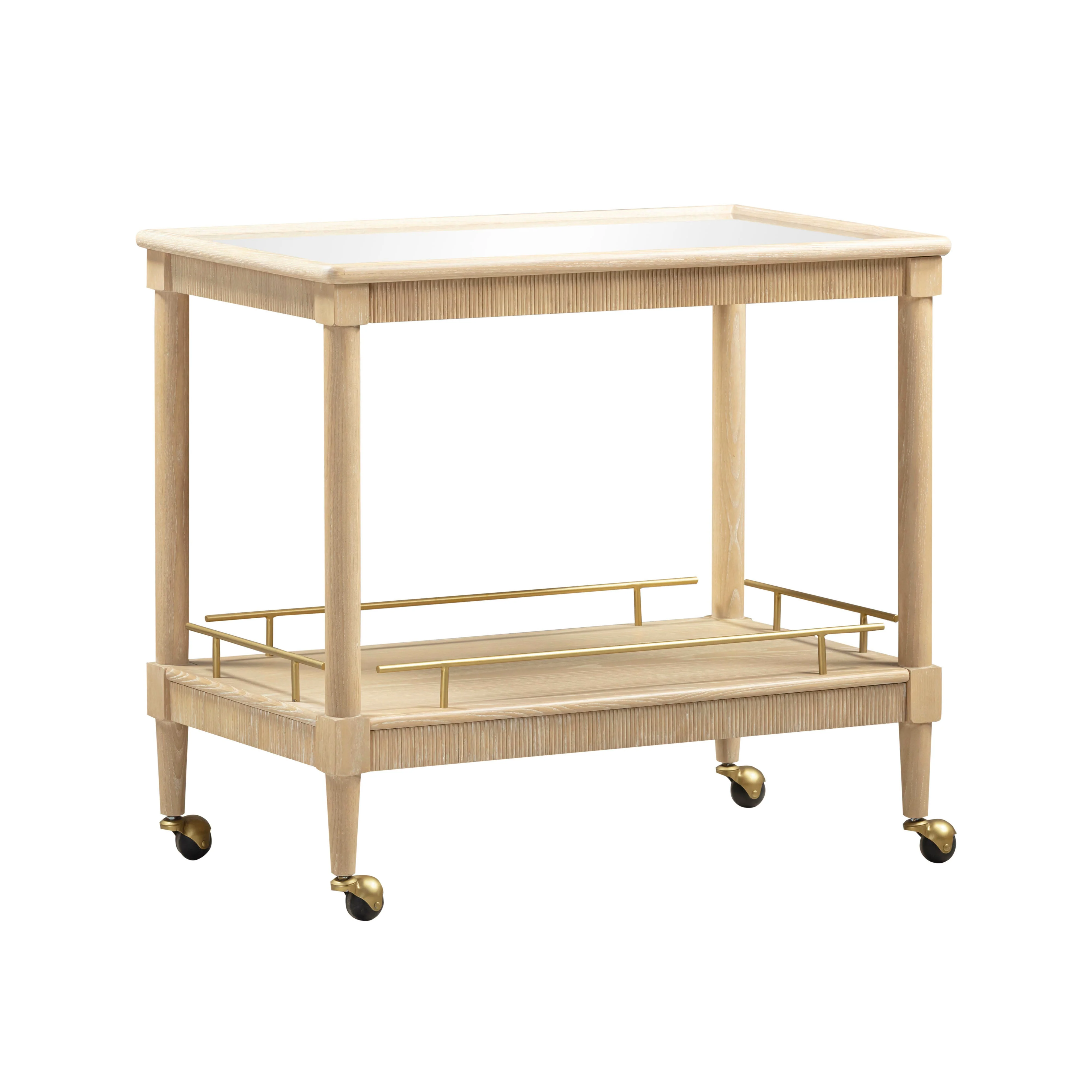 37 Natural Ash Bar Cart